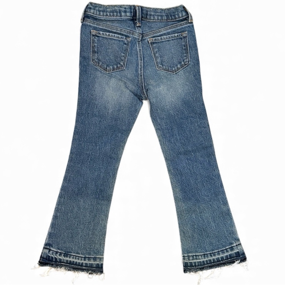 Old Navy Kids Faded Blue Jeans Toddler Girl - Picture 2 of 4